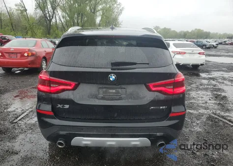 2021 BMW X3 xDrive30I from USA, damaged, VIN 5UXTY5C08M9H86955